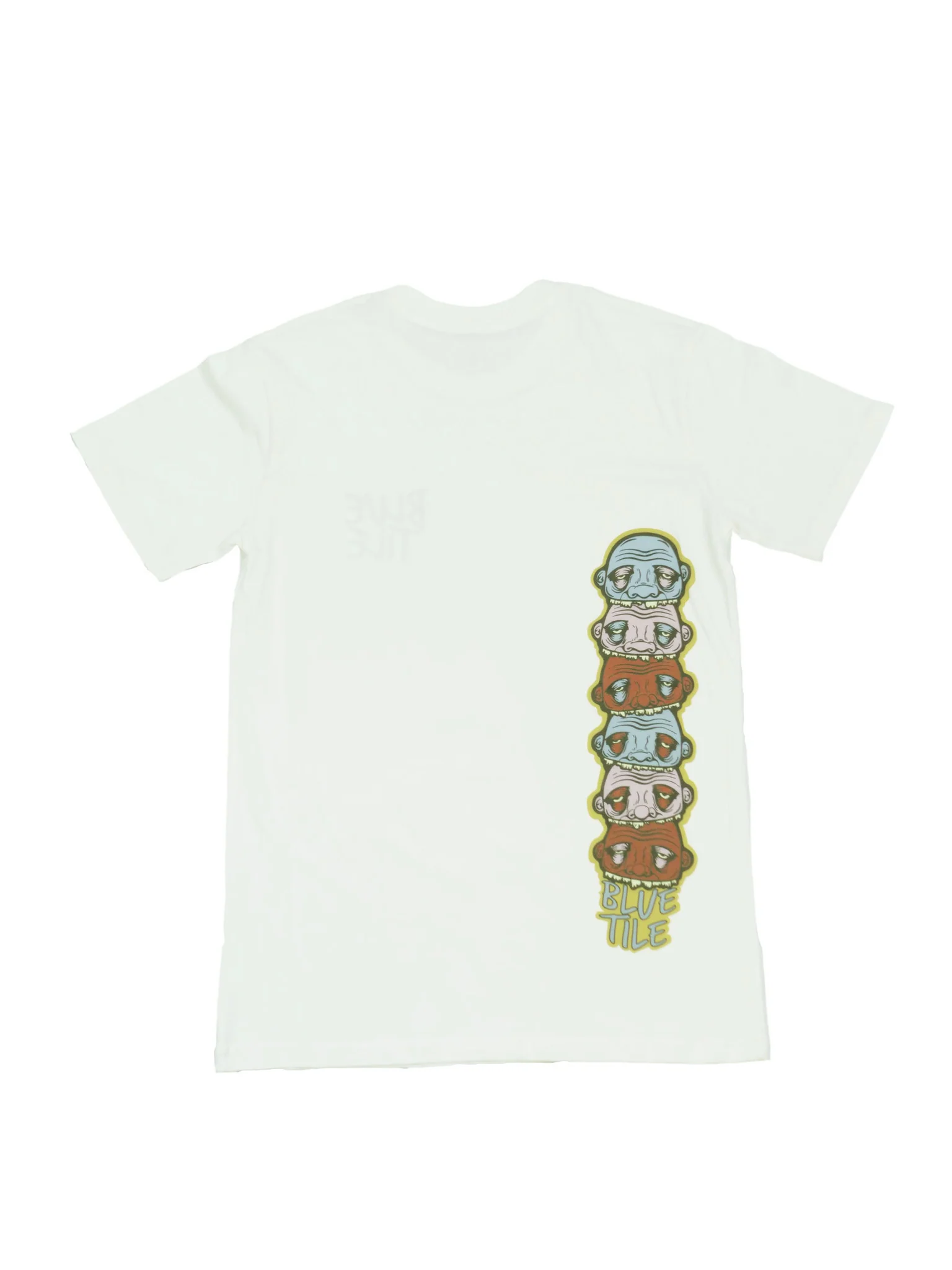 BLUETILE YUPYUK TOTEM T-SHIRT NATURAL - Image 2