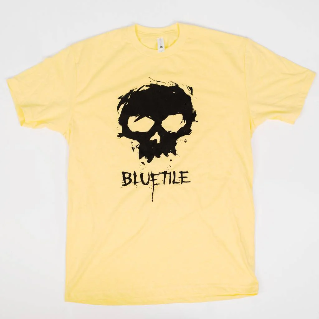 ZERO X BLUETILE SKULL T-SHIRT YELLOW