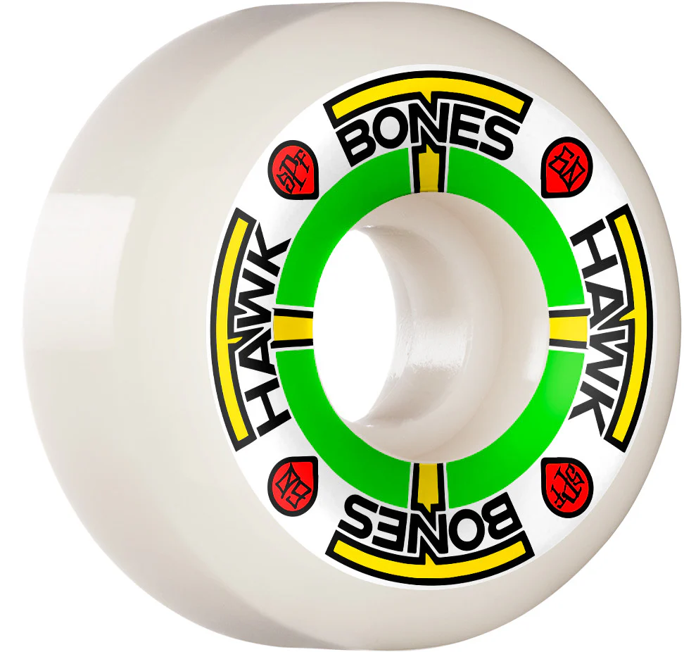 BONES SPF HAWK T-BONES II P5 SIDECUT 58MM 84B WHITE