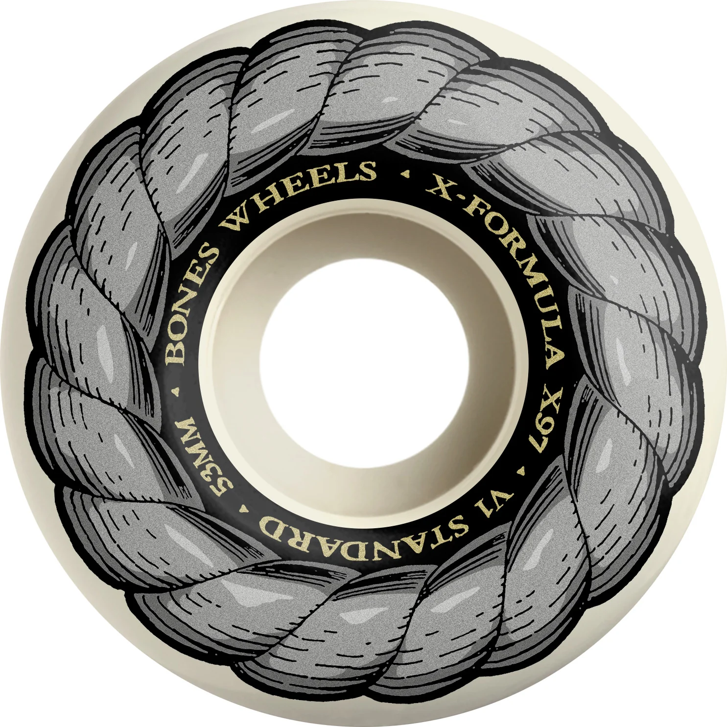 BONES X-FORMULA V1 STANDARD 53MM 97A SILVER