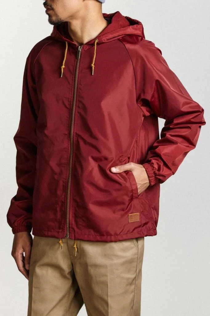 BRIXTON CLAXTON JACKET BURGUNDY - Image 3