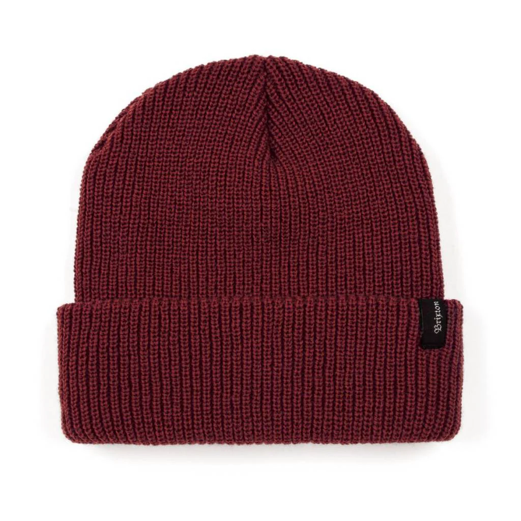 BRIXTON HEIST BEANIE BURGUNDY