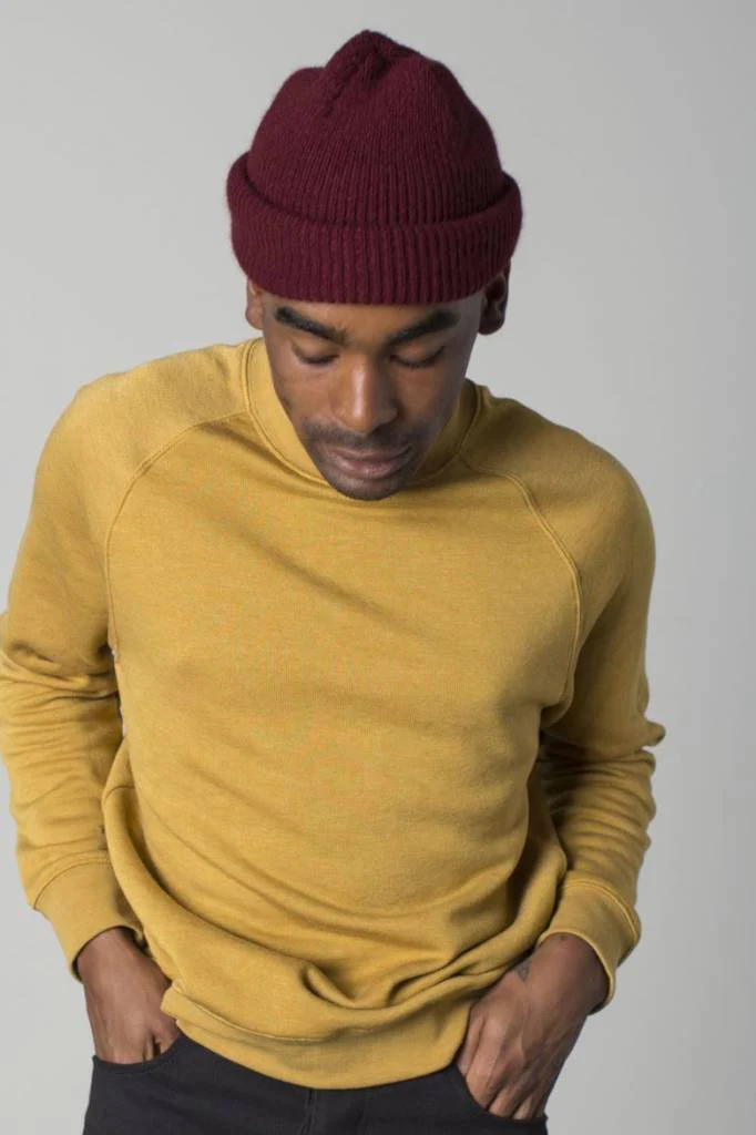 BRIXTON HEIST BEANIE BURGUNDY - Image 3