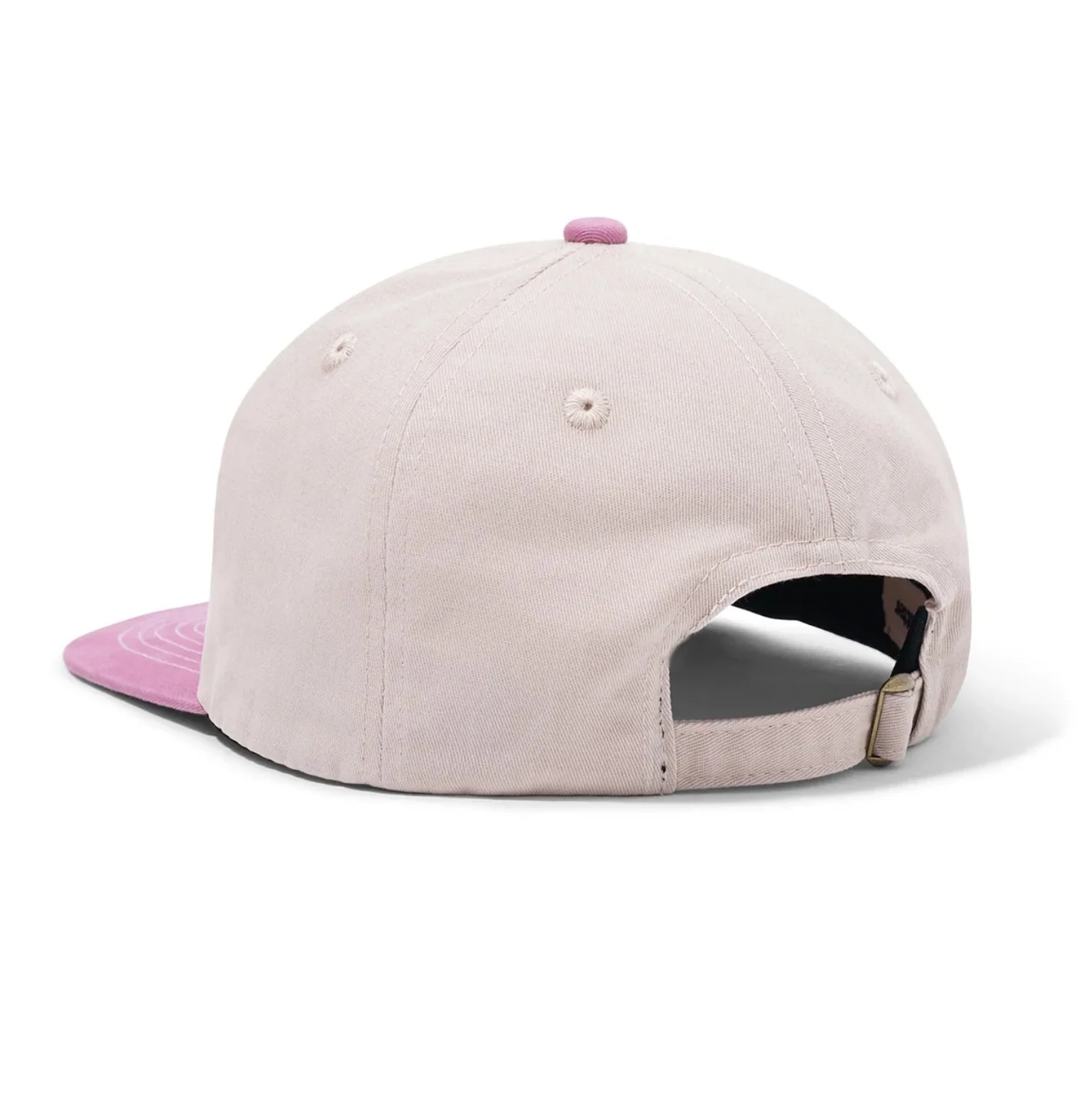 BUTTER GOODS BALLOONS LOGO 6 PANEL CAP TAN / MUAVE - Image 2