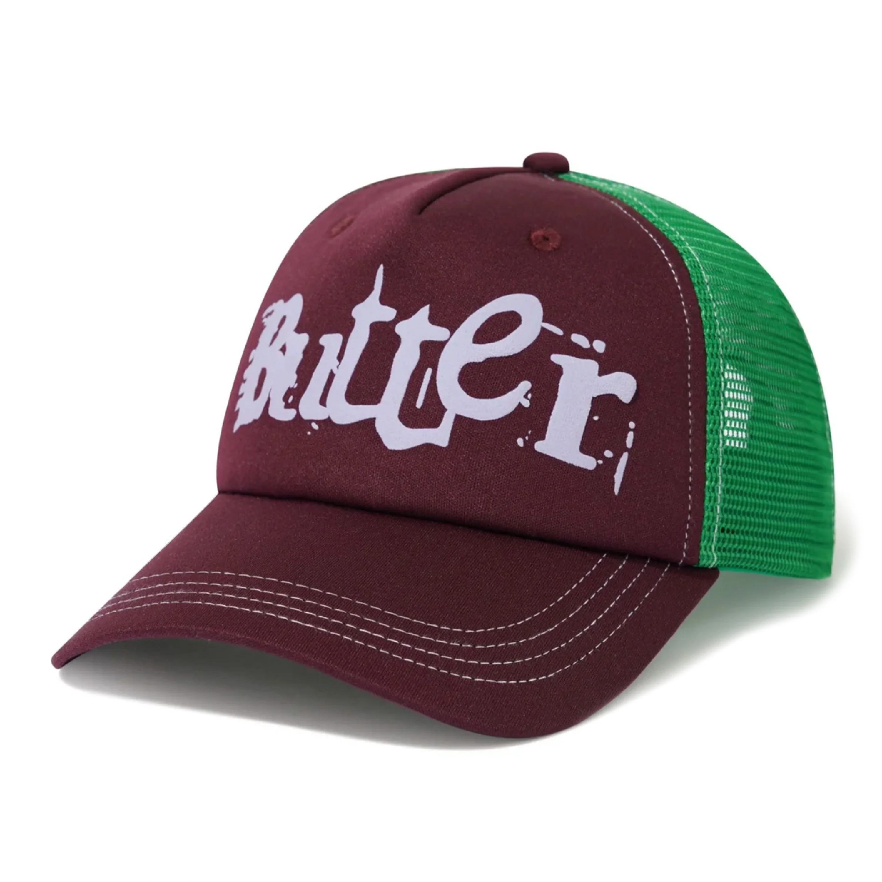 BUTTER GOODS BREAKDOWN TRUCKER CAP WINE