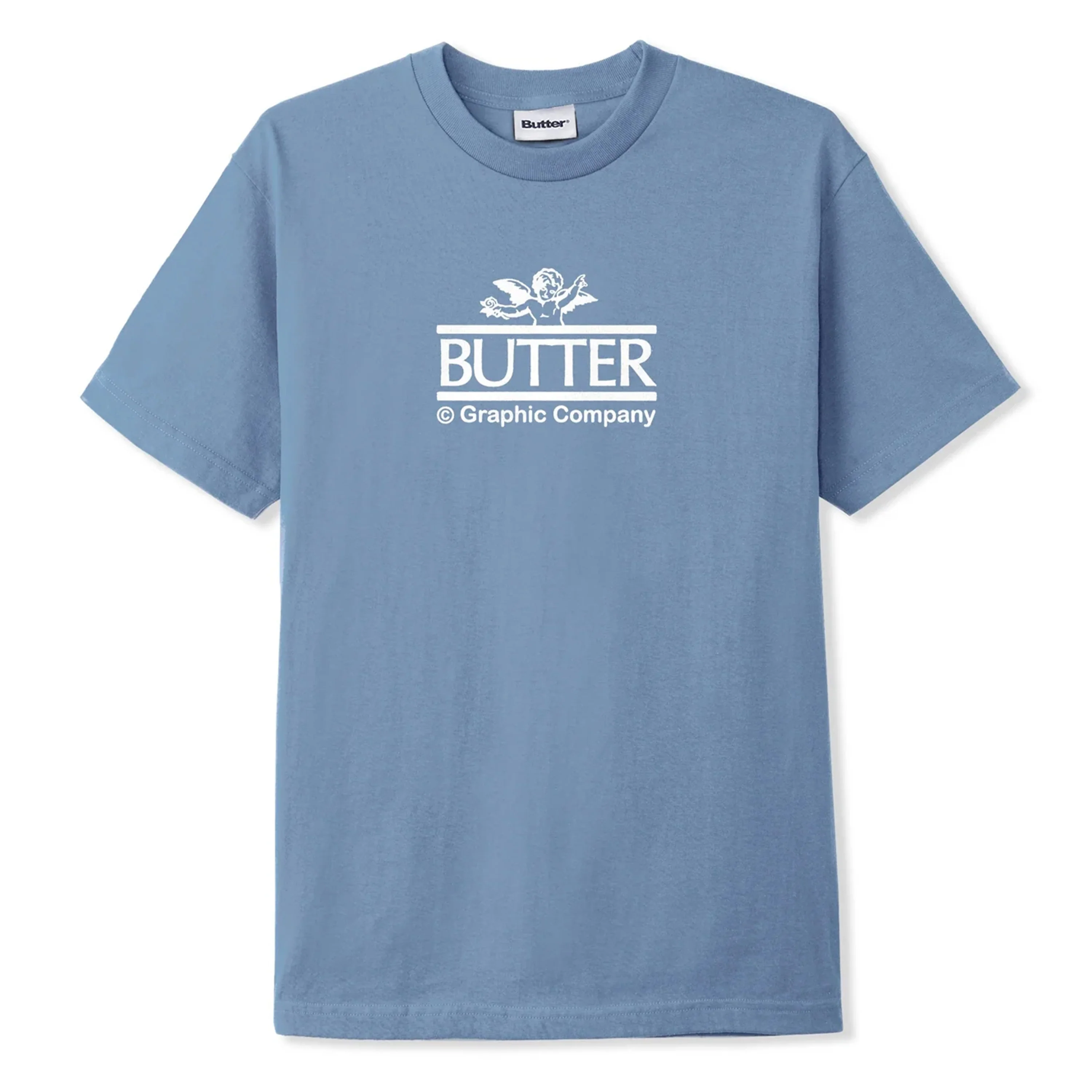 BUTTER GOODS CHERUB TEE LAKE BLUE