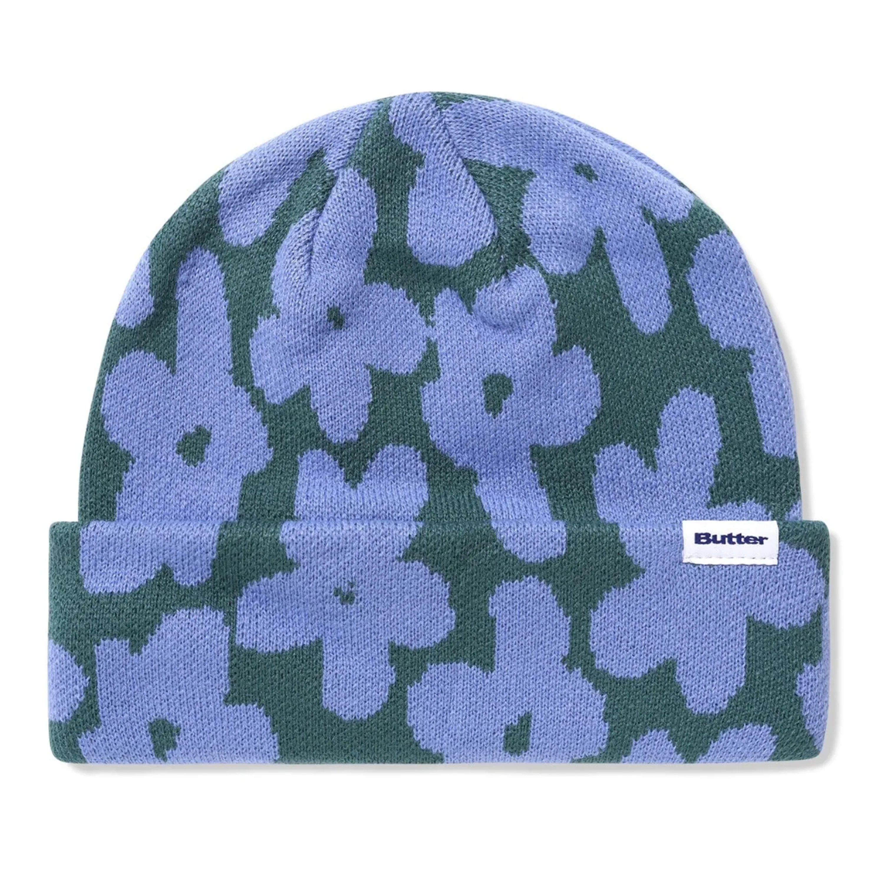 BUTTER GOODS FLORAL BEANIE SAGE