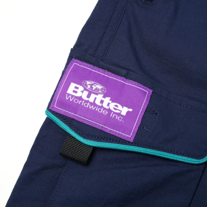 BUTTER GOODS FOLEY CARGO PANT NAVY - Image 5