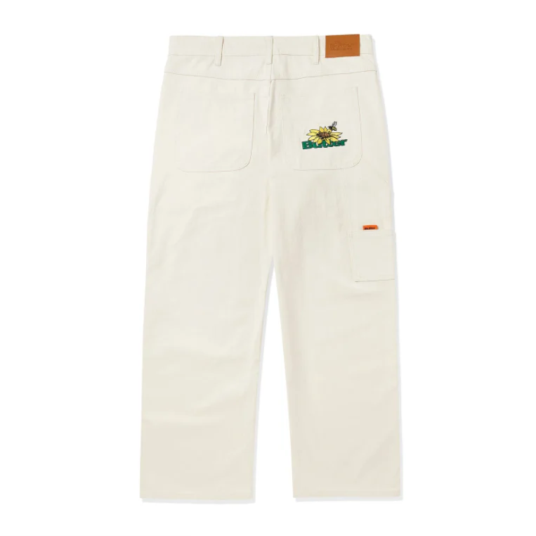 BUTTER GOODS HERRINGBONE WORK PANT BONE - Image 2