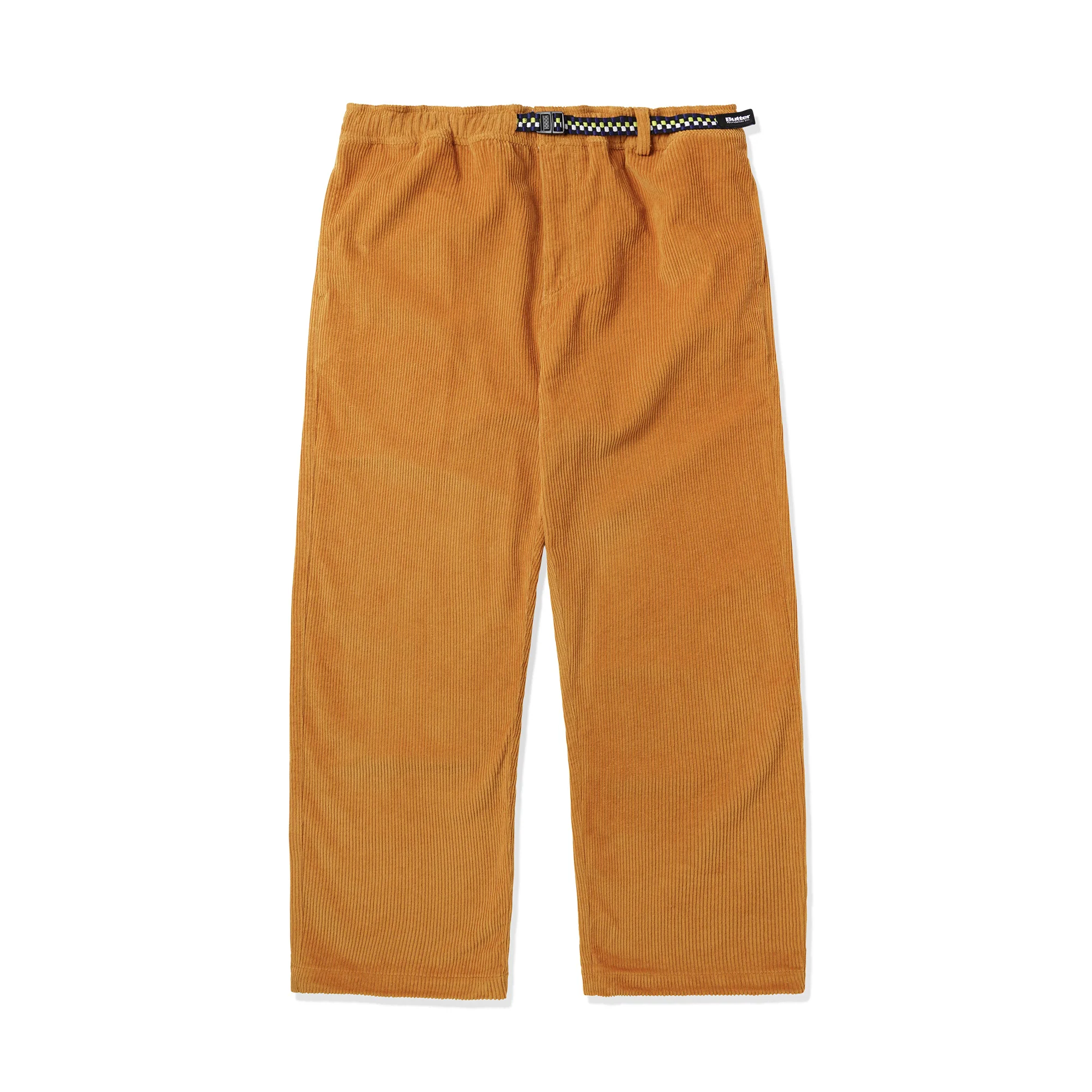 BUTTER GOODS HIGH WALE CORD PANT AMBER
