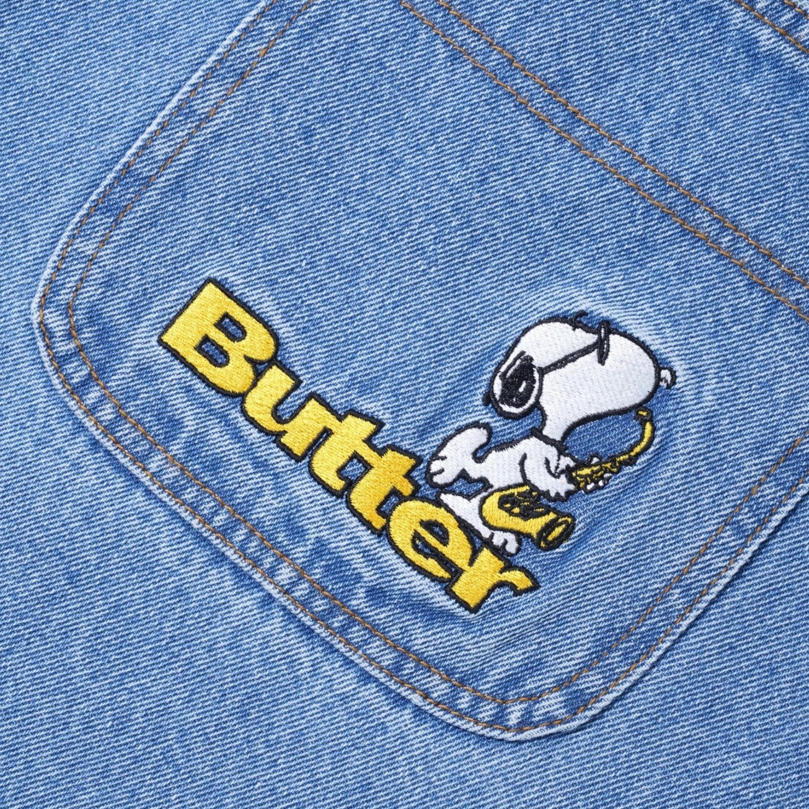 BUTTER GOODS JAZZ DENIM PANT WASHED INDIGO - Image 3