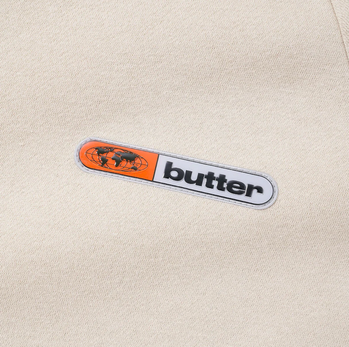 BUTTER GOODS MOTION 1/4 ZIP PULLOVER SAND - Image 3