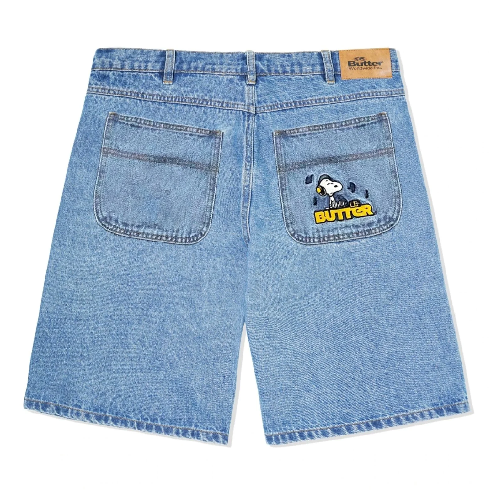 BUTTER GOODS RADIO DENIM SHORT WASHED INDIGO - Image 2