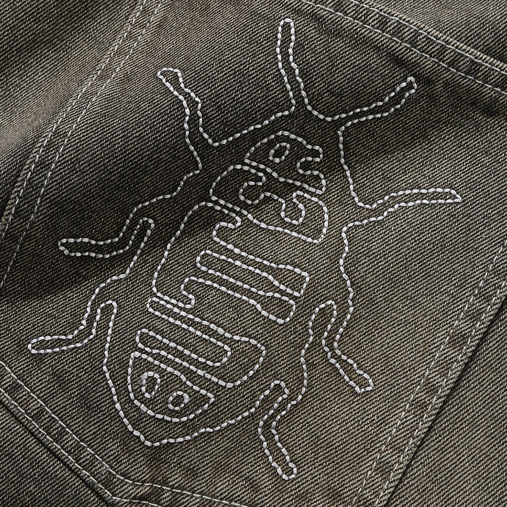 BUTTER GOODS ROACH DENIM JEANS BLACK WASH - Image 3