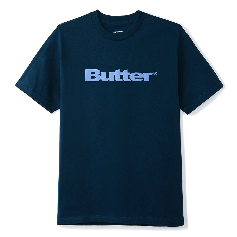 BUTTER GOODS WOODMARK PUFF TEE NAVY