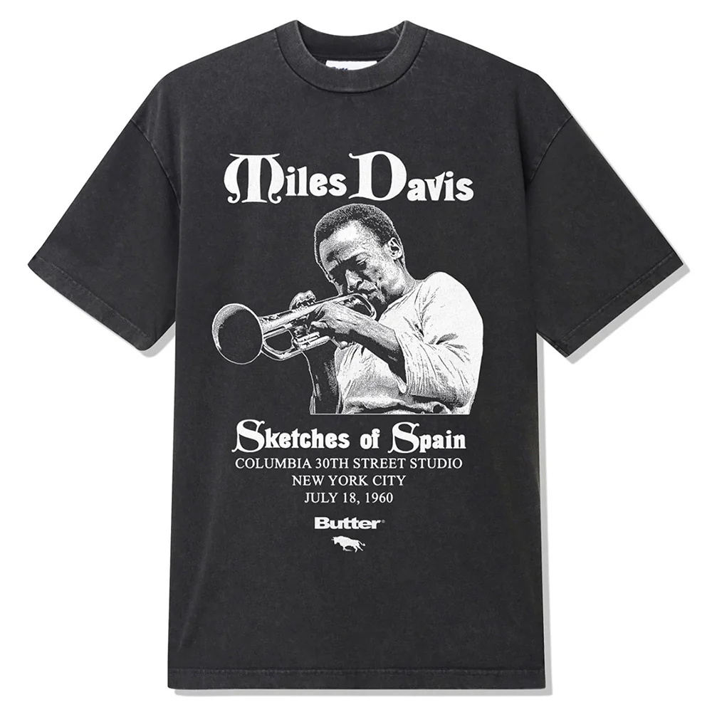 BUTTER GOODS X MILES DAVIS SKETCHES OF SPAIN WASHED BLACK