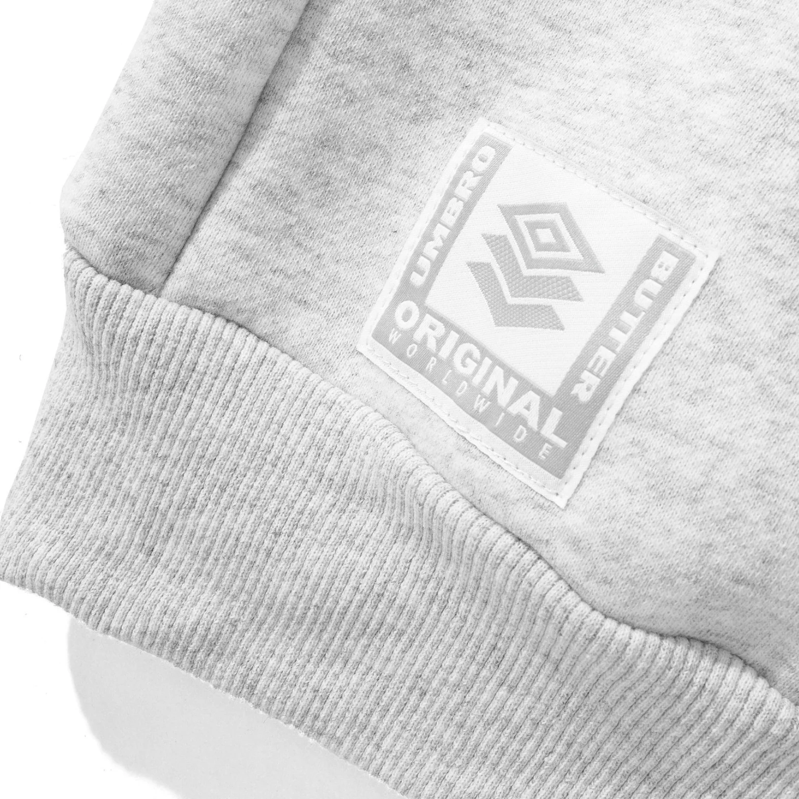 BUTTER GOODS X UMBRO DIAMOND LOGO CREWNECK ASH - Image 3