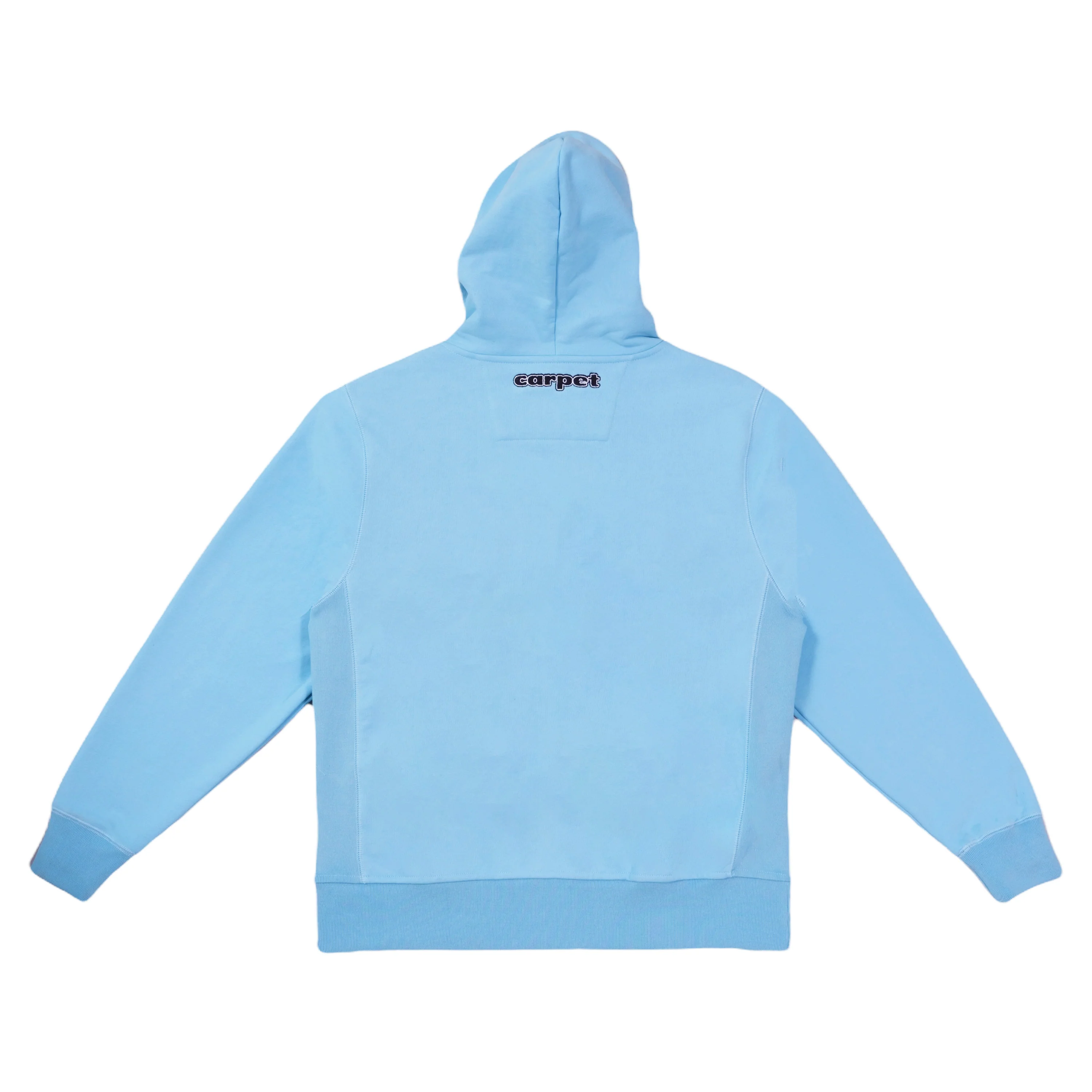 CARPET BIZARRO ZIP HOODIE ICE BLUE - Image 2