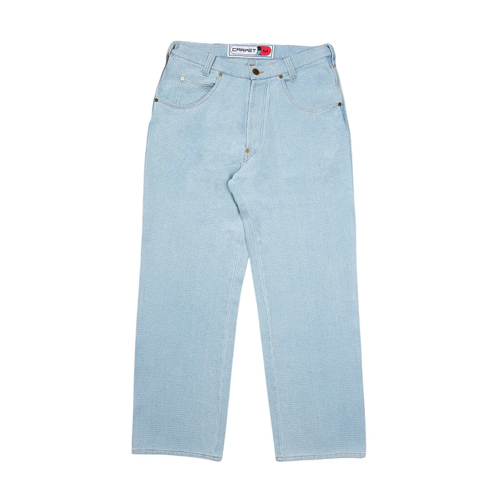 CARPET CO. C-STAR INTERLOCK STITCH DENIM BLUE
