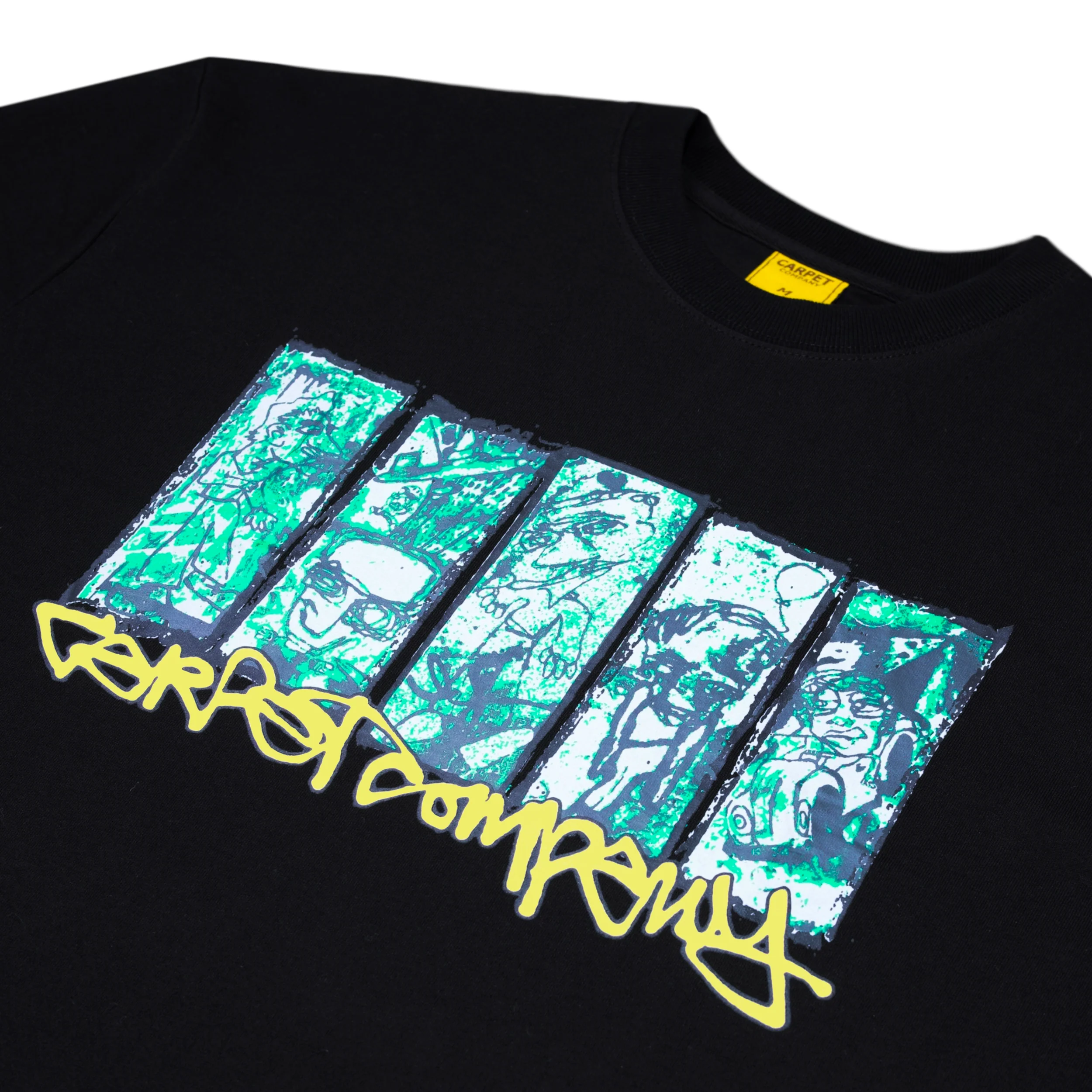 CARPET CO. CITY TEE BLACK GLOW IN THE DARK - Image 2