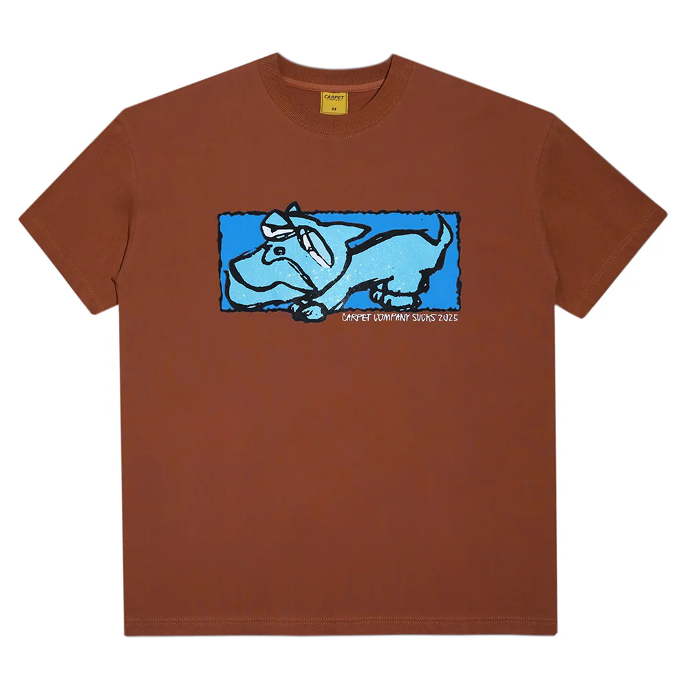 CARPET CO. DOG TEE BROWN