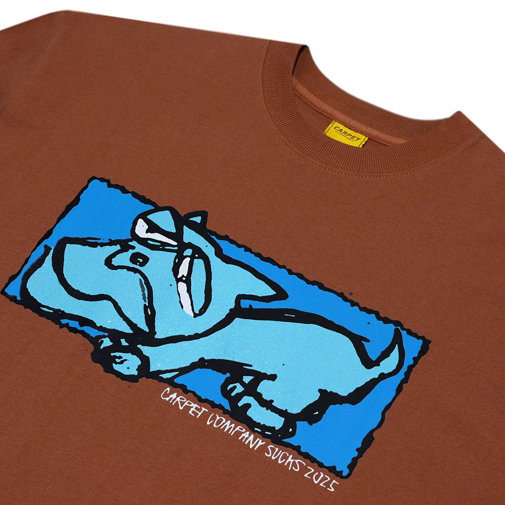 CARPET CO. DOG TEE BROWN - Image 2