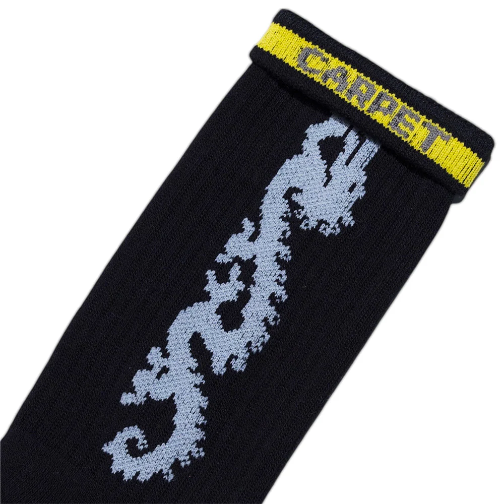 CARPET CO. DRAGON SOCK BLACK - Image 2