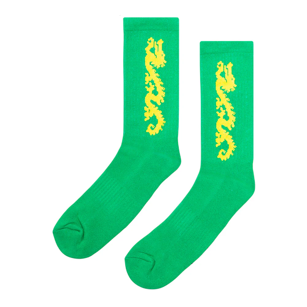 CARPET CO. DRAGON SOCK GREEN