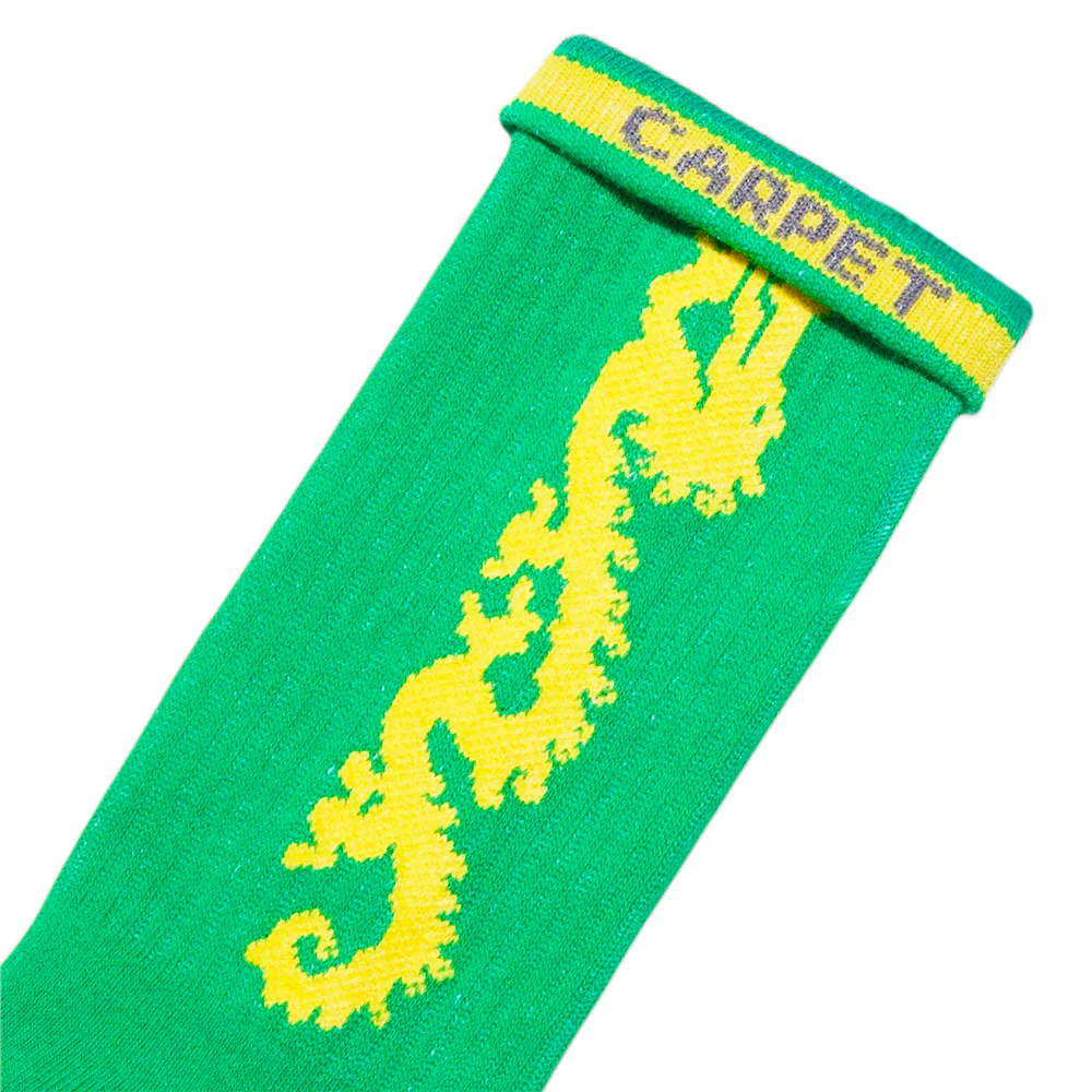 CARPET CO. DRAGON SOCK GREEN - Image 2