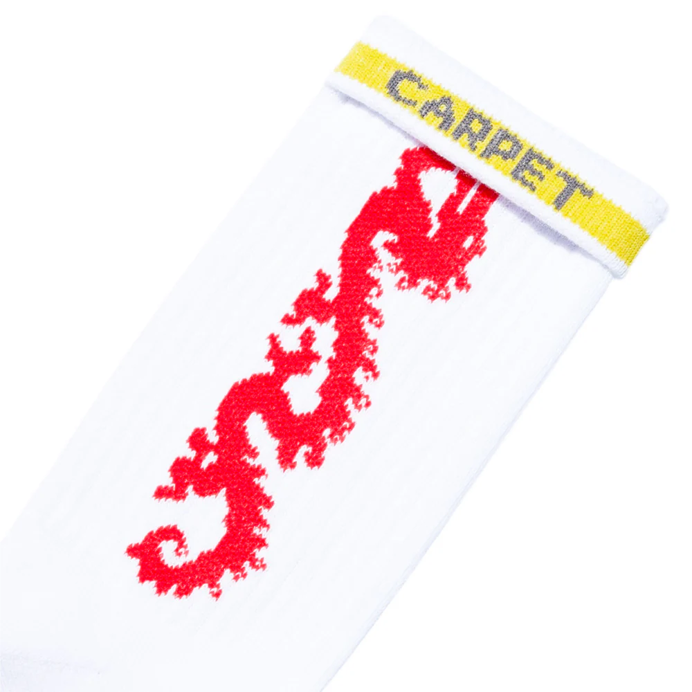 CARPET CO. DRAGON SOCK WHITE - Image 2