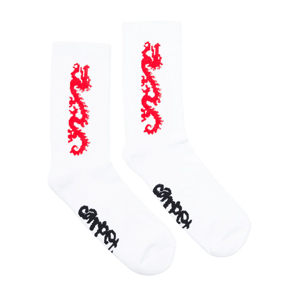 CARPET CO. DRAGON SOCK WHITE - Image 3