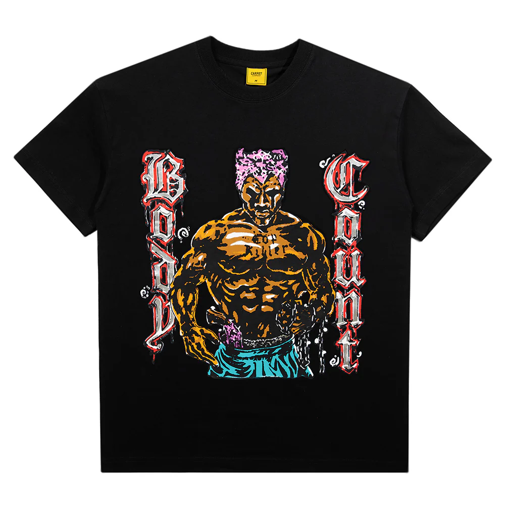 CARPET CO. X BODY COUNT TEE BLACK