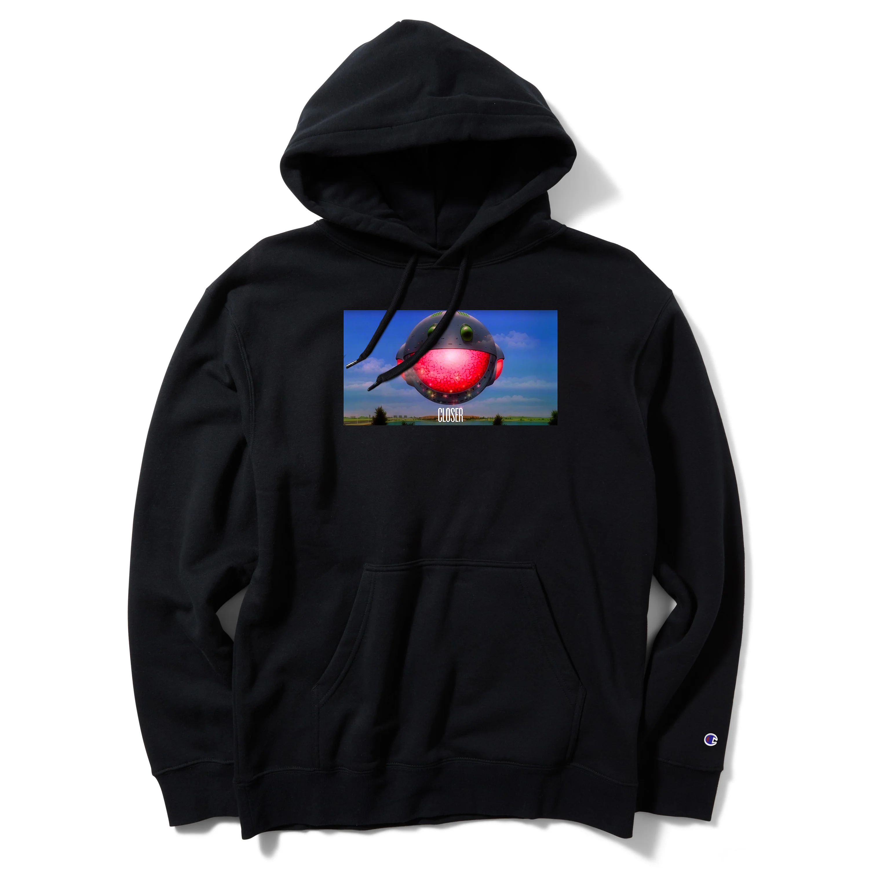 CLOSER HEAVY METAL HOODIE BLACK