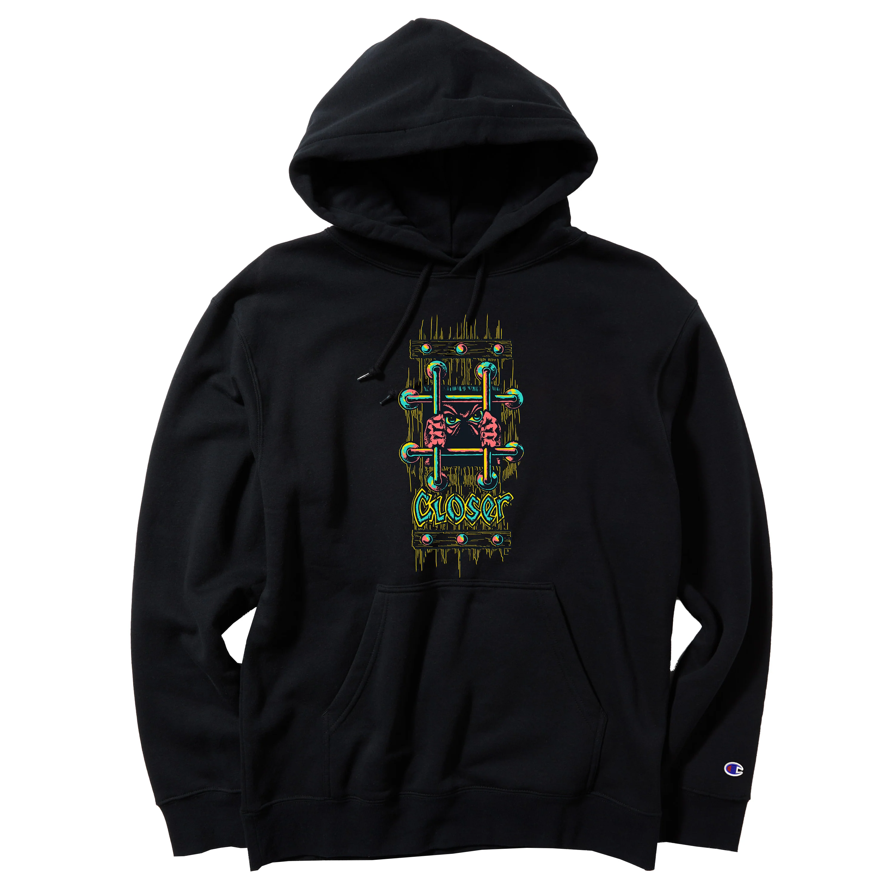 CLOSER LUCERO BARS HOODIE BLACK