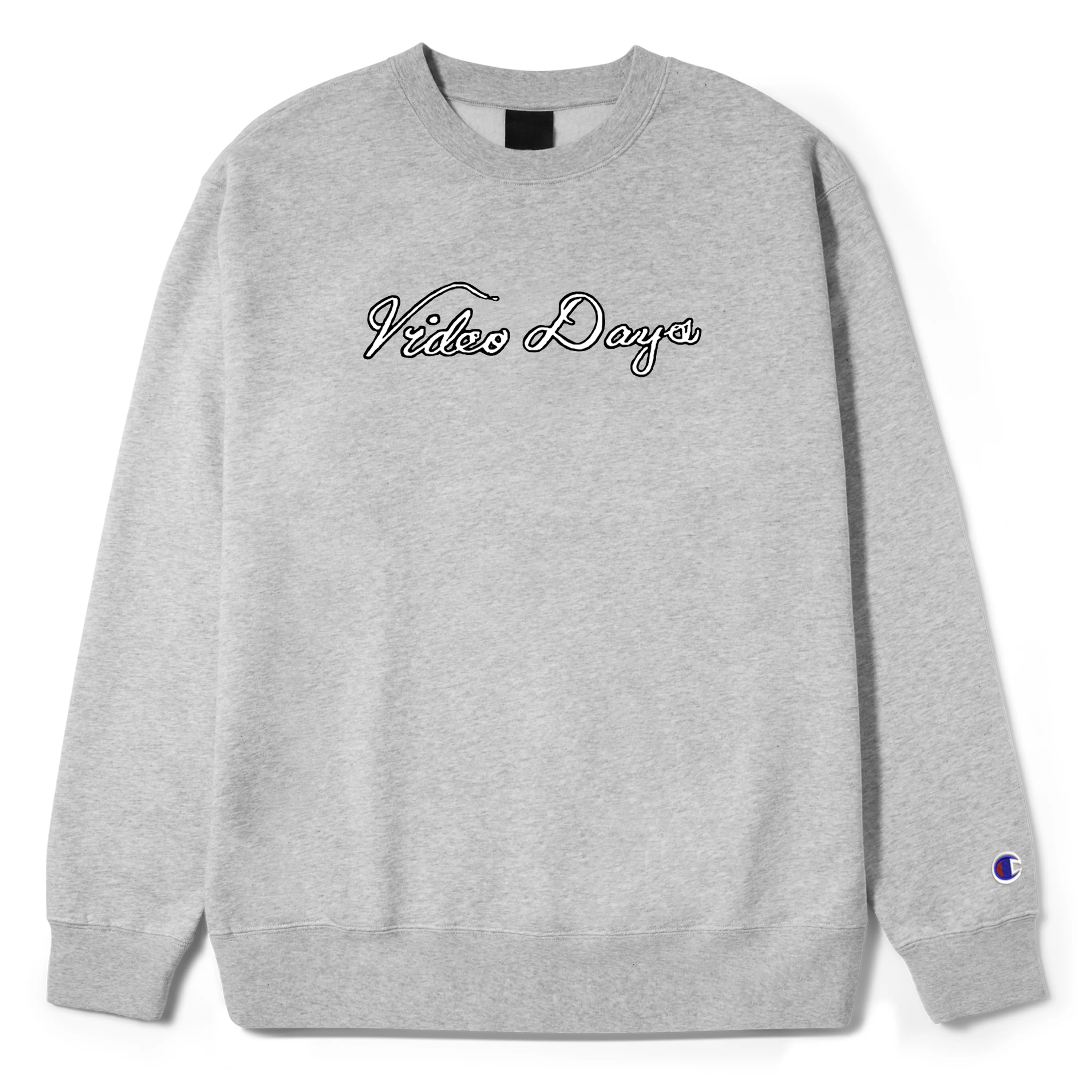 CLOSER VIDEO DAYS CREWNECK GREY
