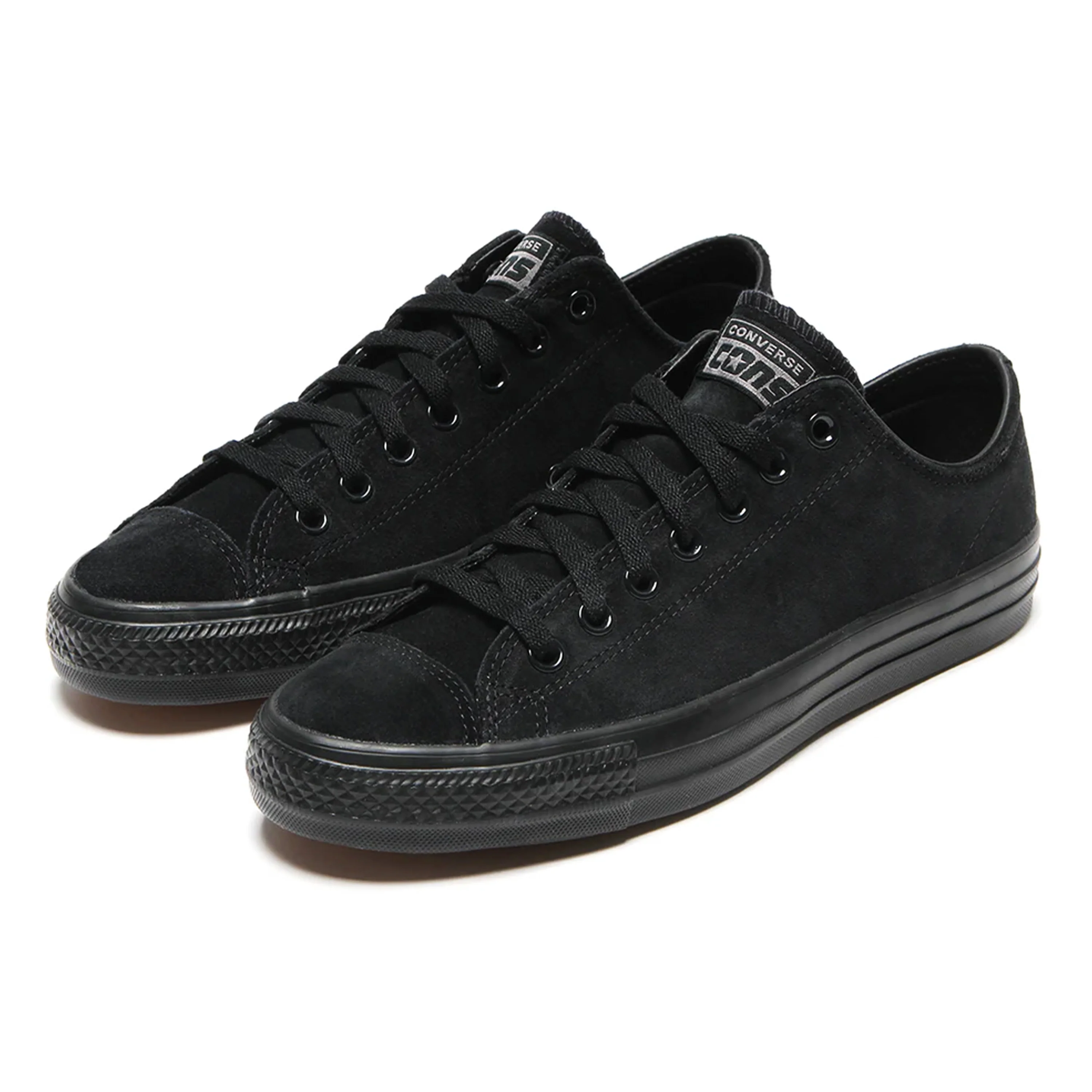 CONVERSE CONS CHUCK TAYLOR ALL STAR PRO OX SUEDE BLACK / BLACK - Image 2