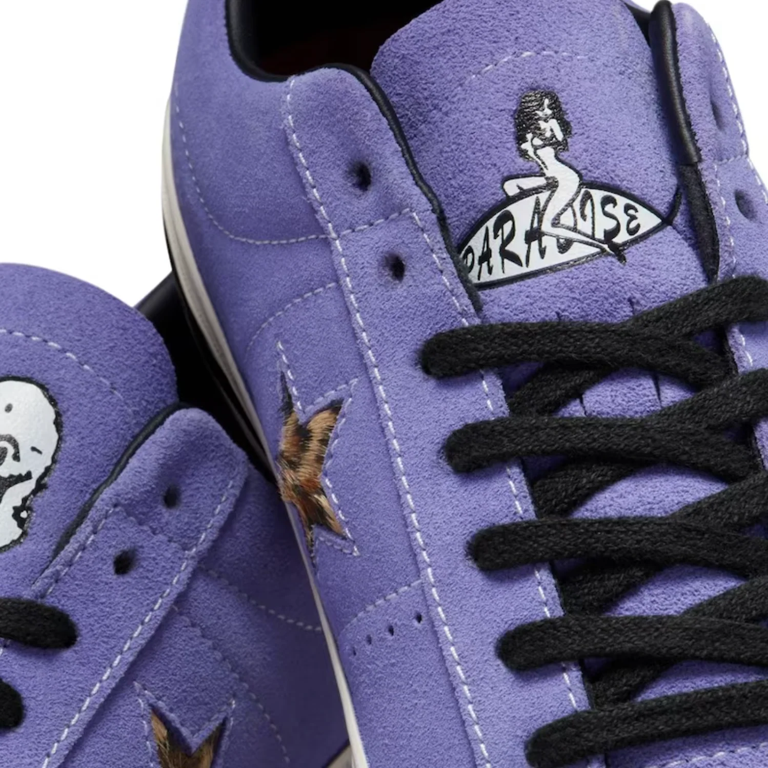 CONVERSE CONS X PARADISE SEAN PABLO ONE STAR PRO OX WILD LILAC - Image 4