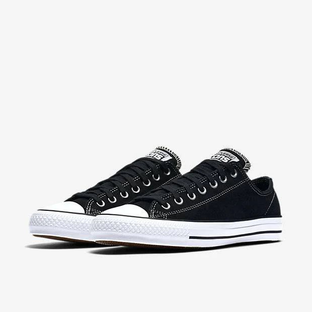 CONVERSE CTAS PRO OX SUEDE BLACK / WHITE - Image 3