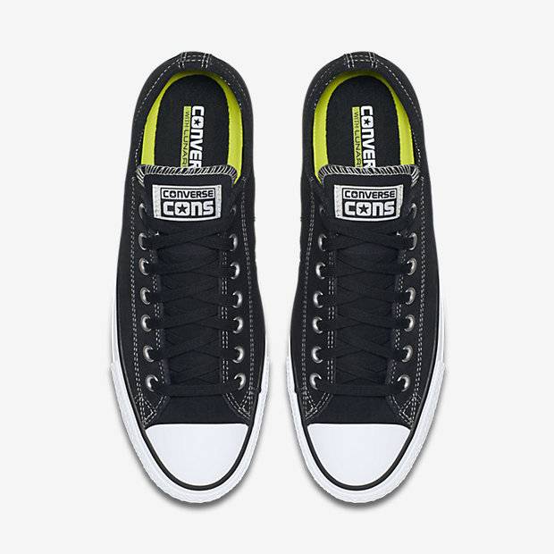 CONVERSE CTAS PRO OX SUEDE BLACK / WHITE - Image 5