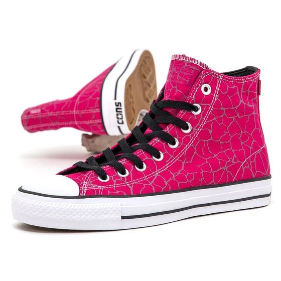 CONVERSE CONS CHUCK TAYLOR ALL STAR PRO HI PRIME PINK/BLACK/WHITE - Image 3