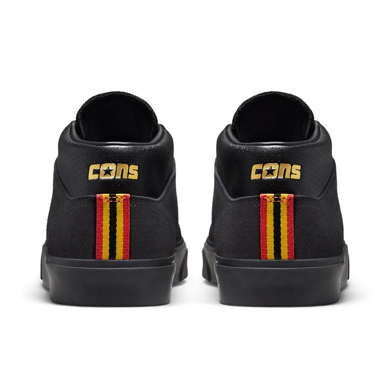 CONVERSE LOUIE LOPEZ PRO MID BLACK / POPPY GLOW / AMARILLO - Image 2