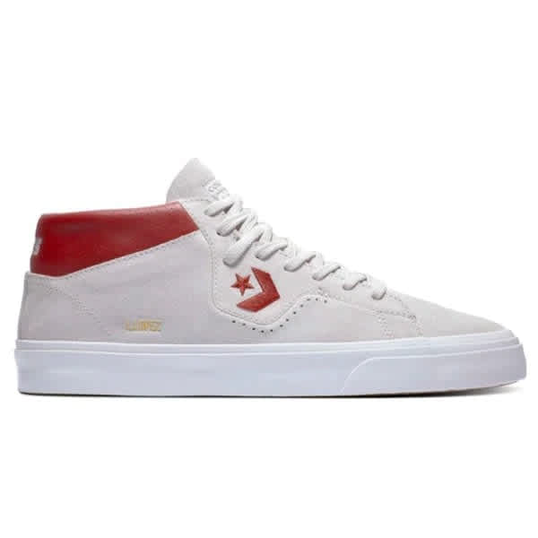 CONVERSE CONS LOUIE LOPEZ PRO MID PALE PUTTY/DARK CAYENNE