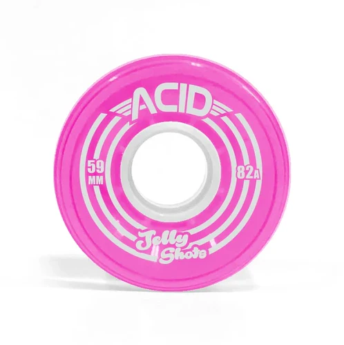 ACID WHEELS JELLY SHOTS 82a 59mm PINK