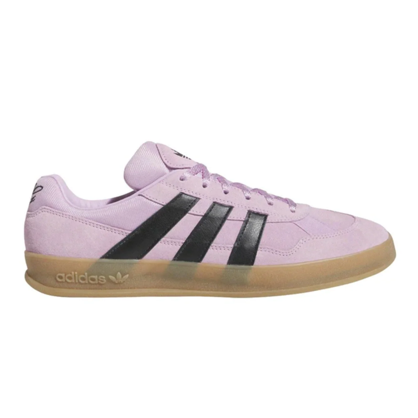 ADIDAS GONZ ALOHA SUPER "ONE BLACK EYE" LIGHT ORCHID / BLACK / GUM
