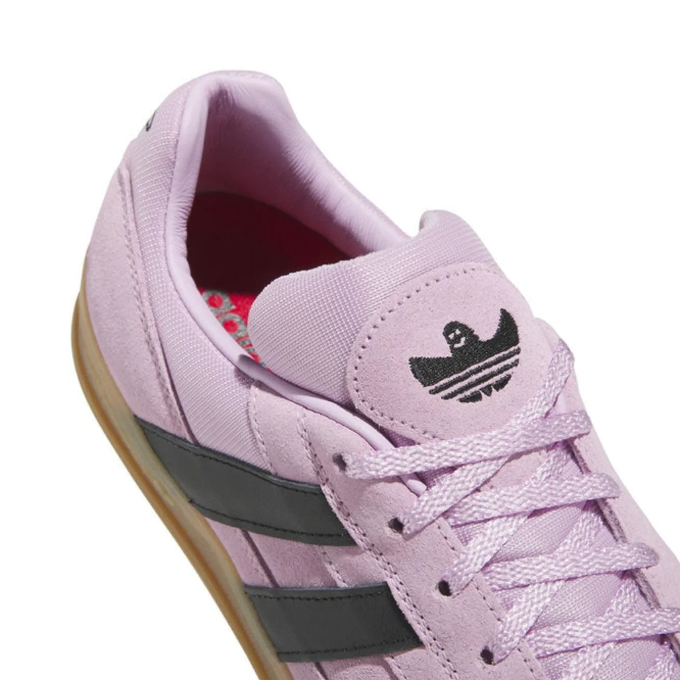 ADIDAS GONZ ALOHA SUPER "ONE BLACK EYE" LIGHT ORCHID / BLACK / GUM - Image 2