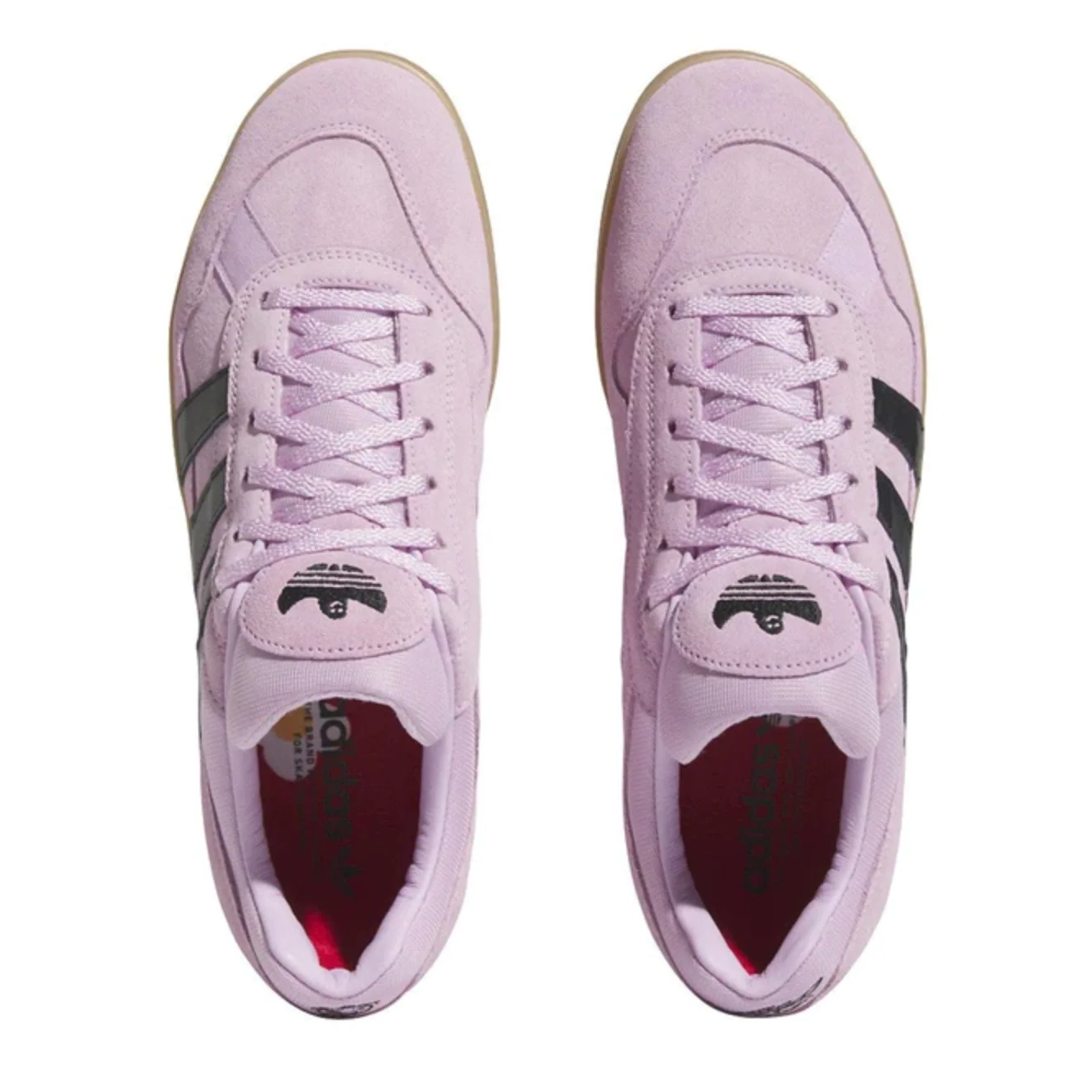 ADIDAS GONZ ALOHA SUPER "ONE BLACK EYE" LIGHT ORCHID / BLACK / GUM - Image 4
