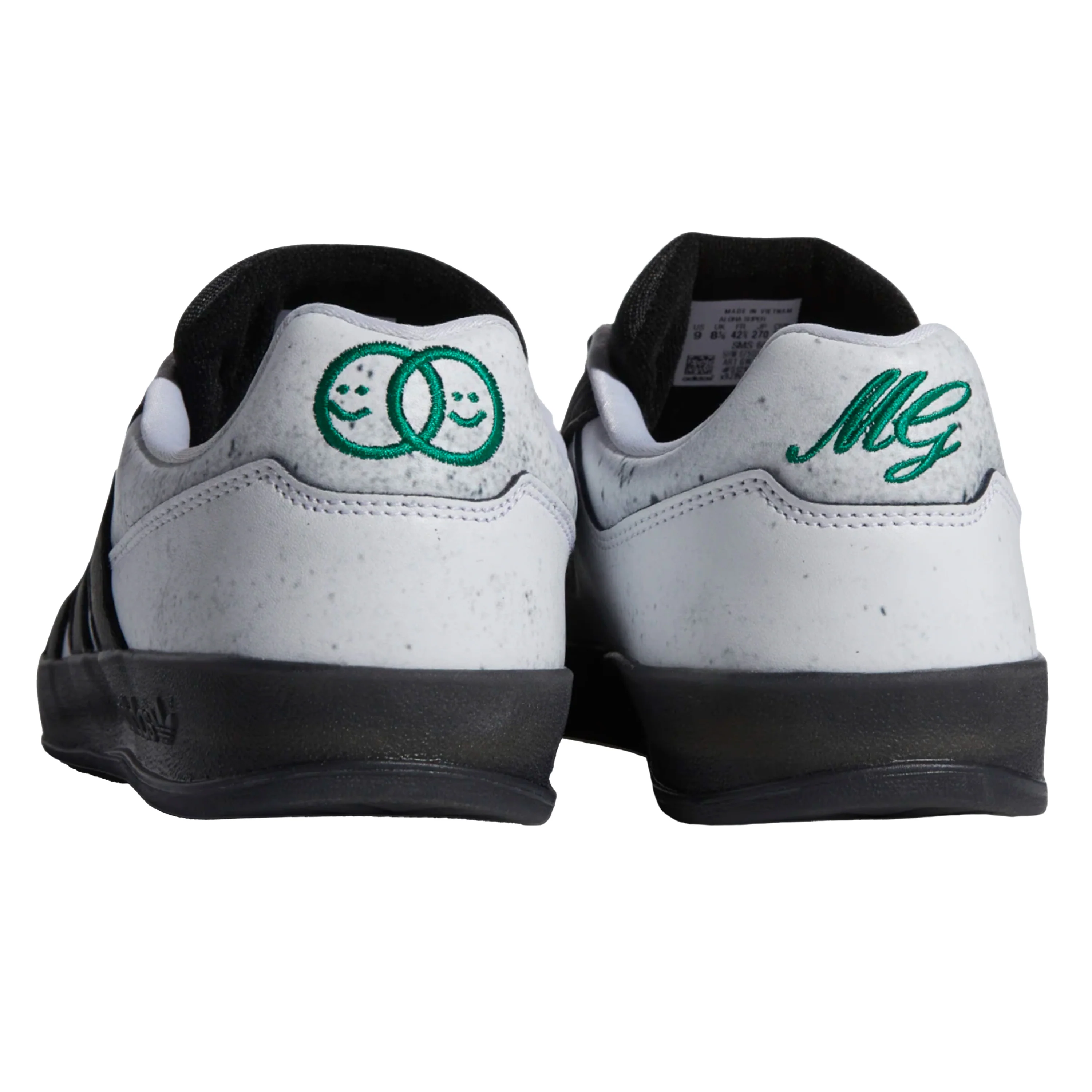 ADIDAS GONZ ALOHA SUPER KOOLS CLOUD WHITE / CORE BLACK / BOLD GREEN - Image 2