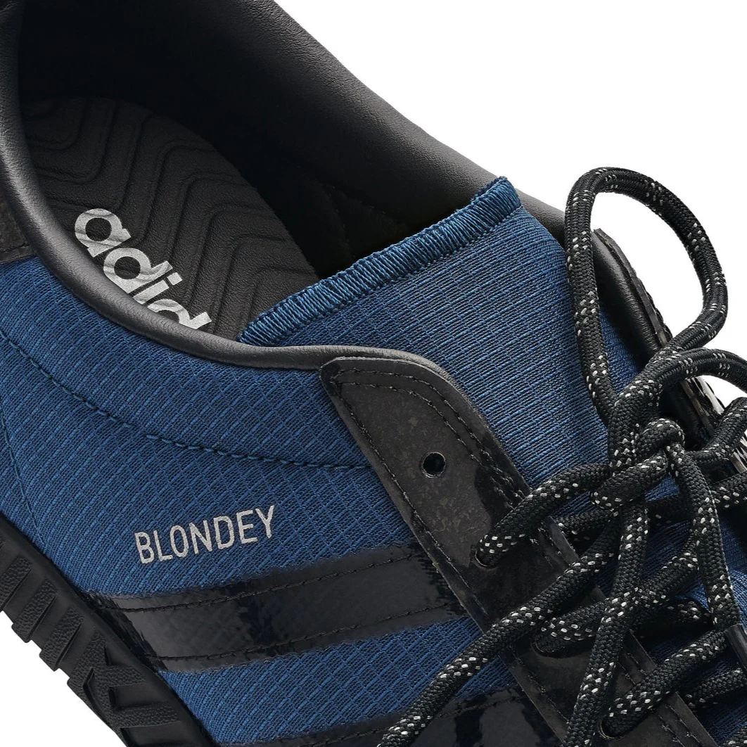 ADIDAS X BLONDEY GAZELLE INDOOR NAVY / BLACK - Image 2