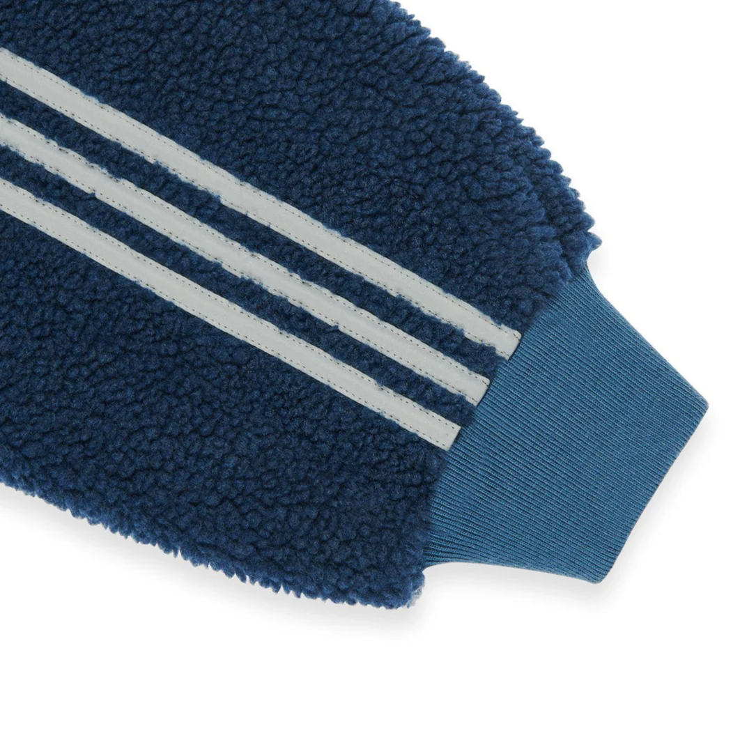 ADIDAS X BLONDEY SHERPA CREW MINERAL BLUE - Image 3