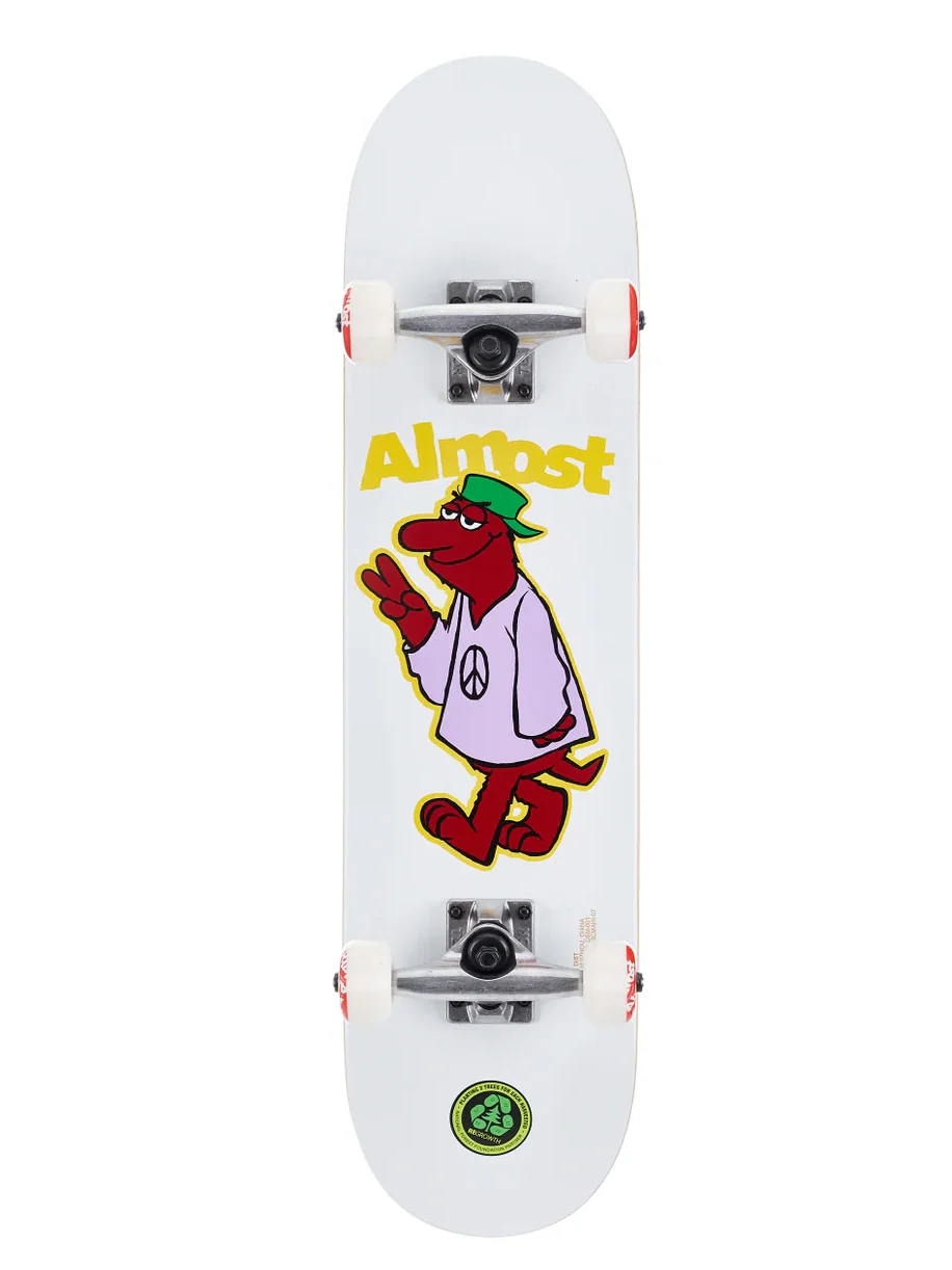 ALMOST PEACE OUT WHITE MID COMPLETE